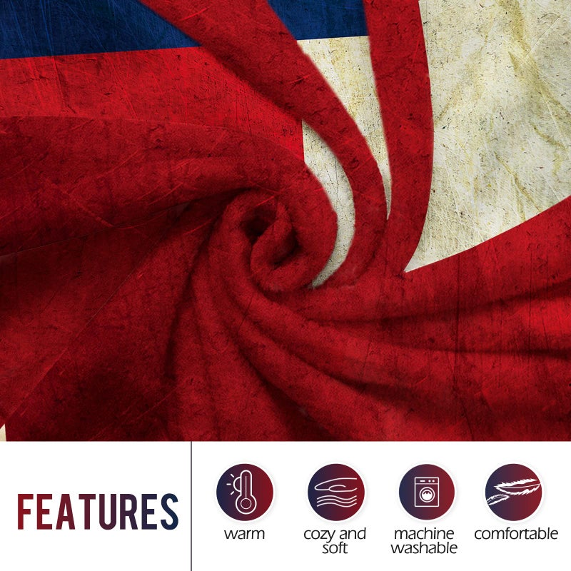 Levens Texas Flag Throw Blanket Gifts for Women Men Girls Boys 50"x60", Retro Texas Flag Decor for Couch Bed Sofa Travelling, Birthday Soft Cozy Lightweight Blankets for Kids Adults - Image 3